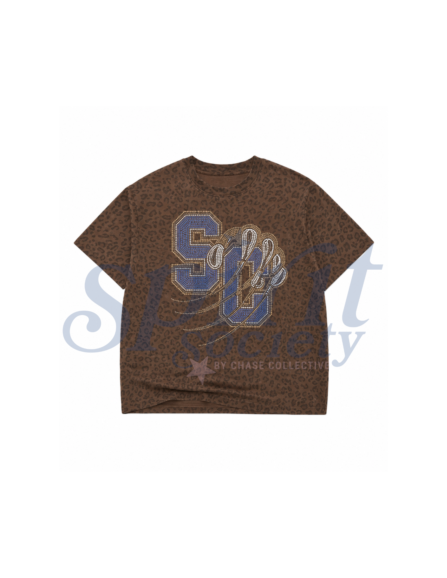 SC Wildcats Logo Bing Oversized Tee