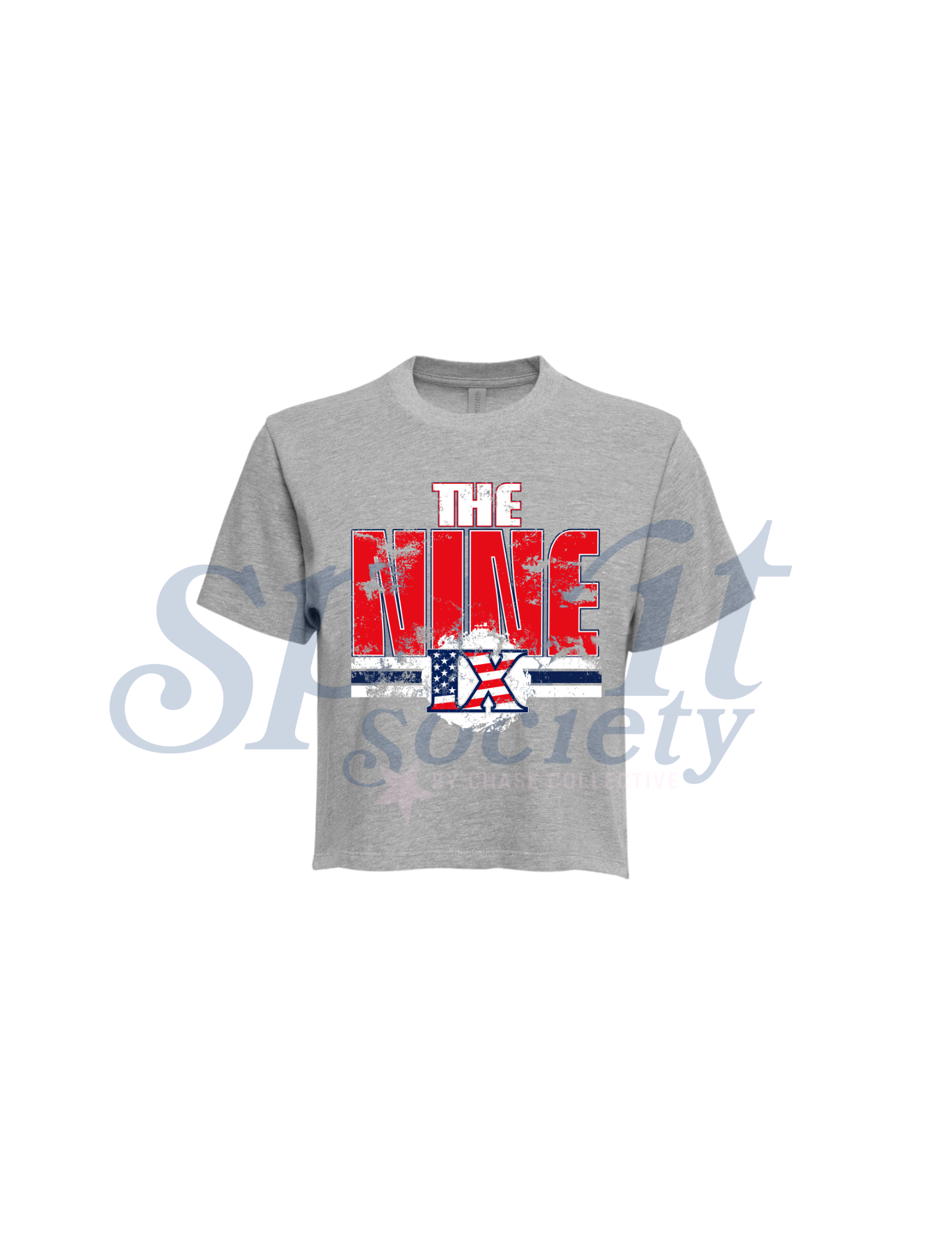 IX Unisex Boxy Crop Tee