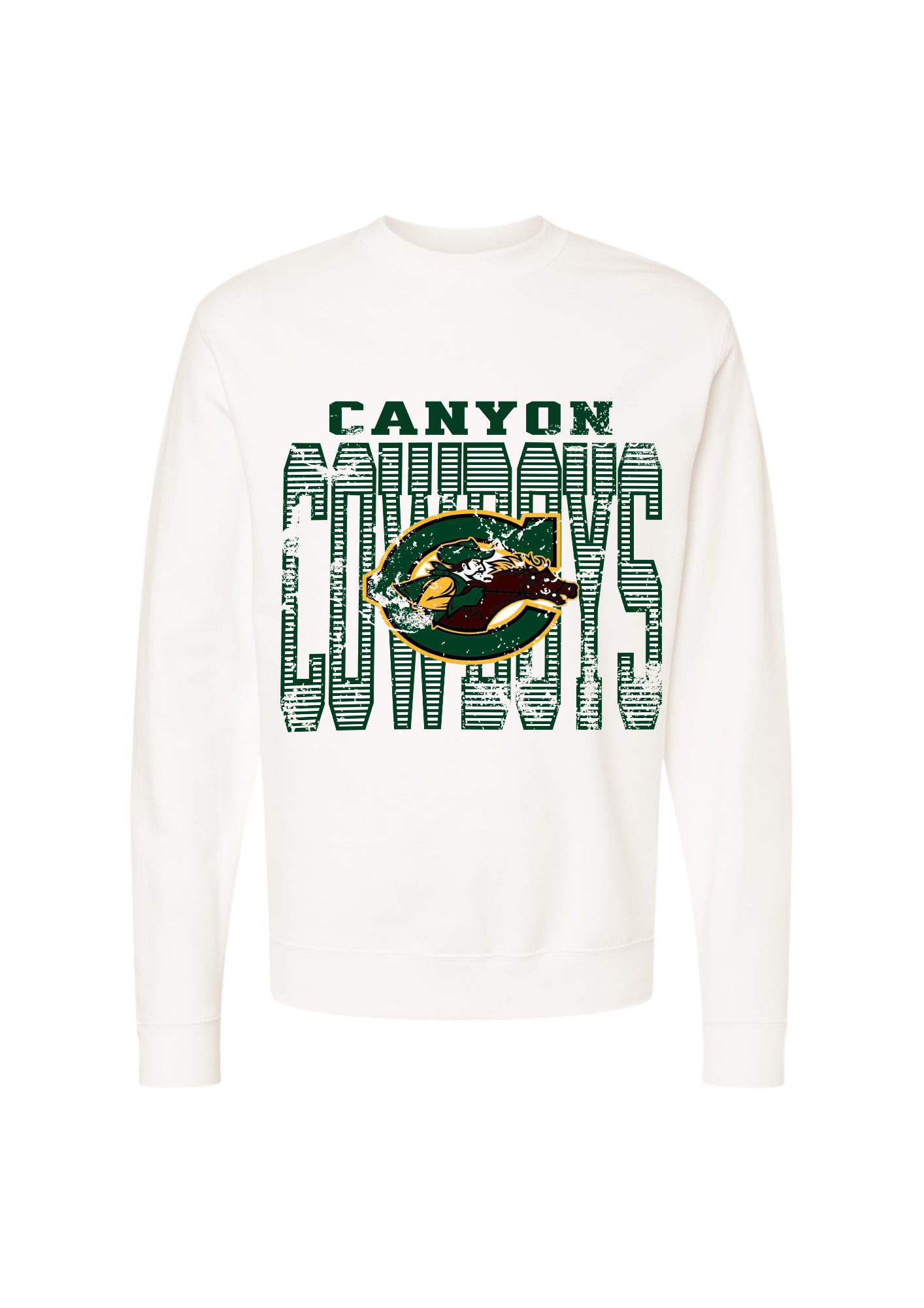 Stripes Crewneck Sweatshirt