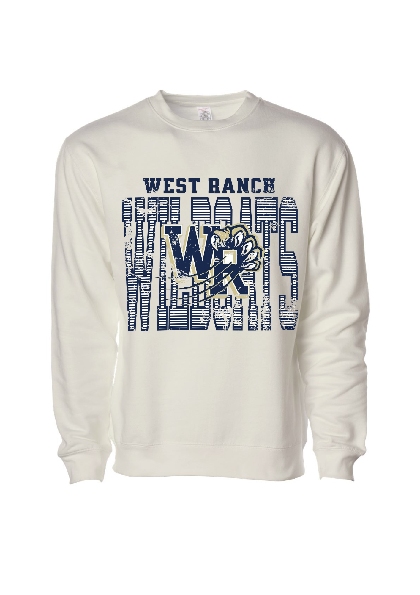 Stripes Crewneck Sweatshirt