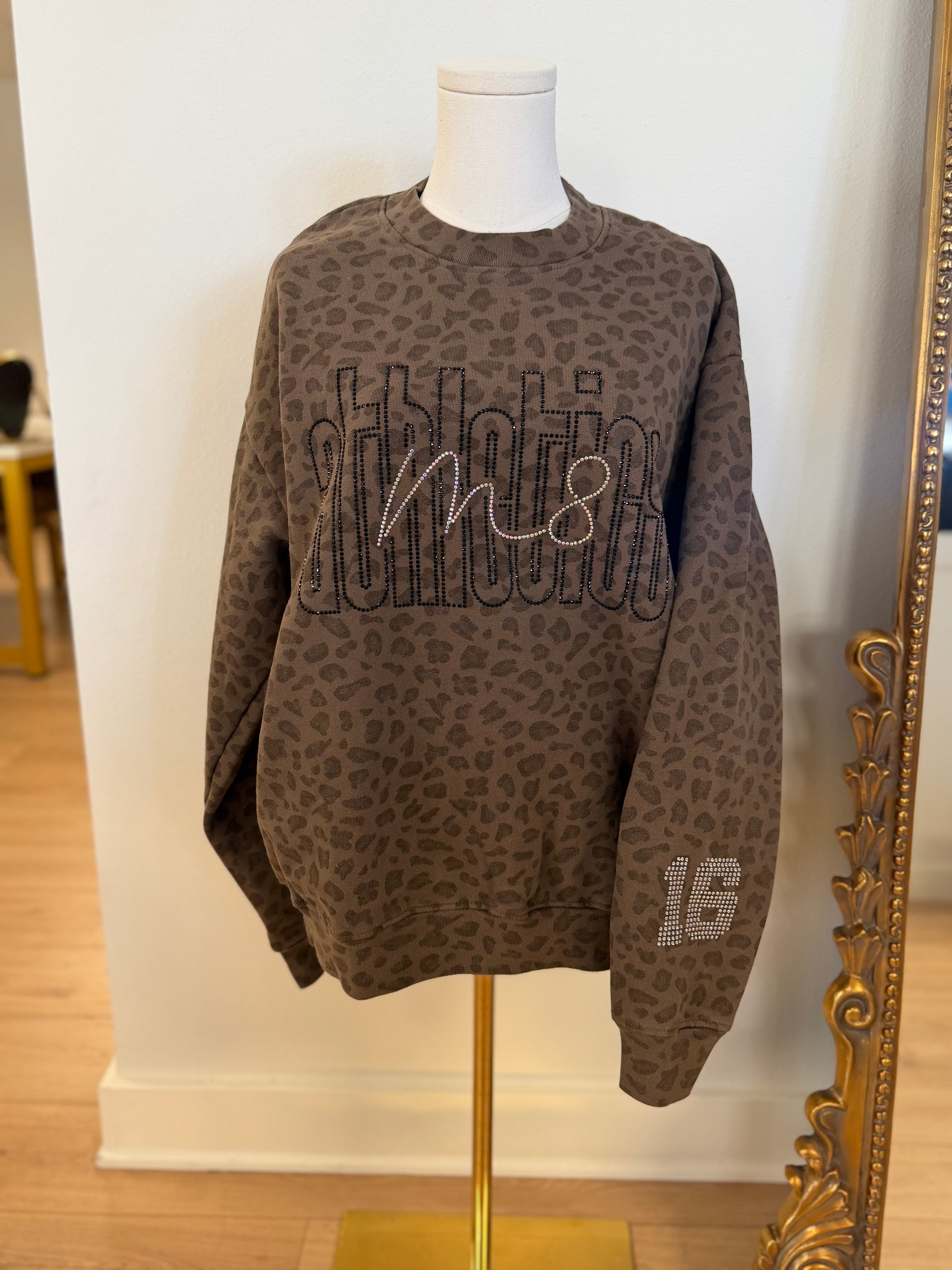 M8 Athletics Rhinestone Sweatshirt