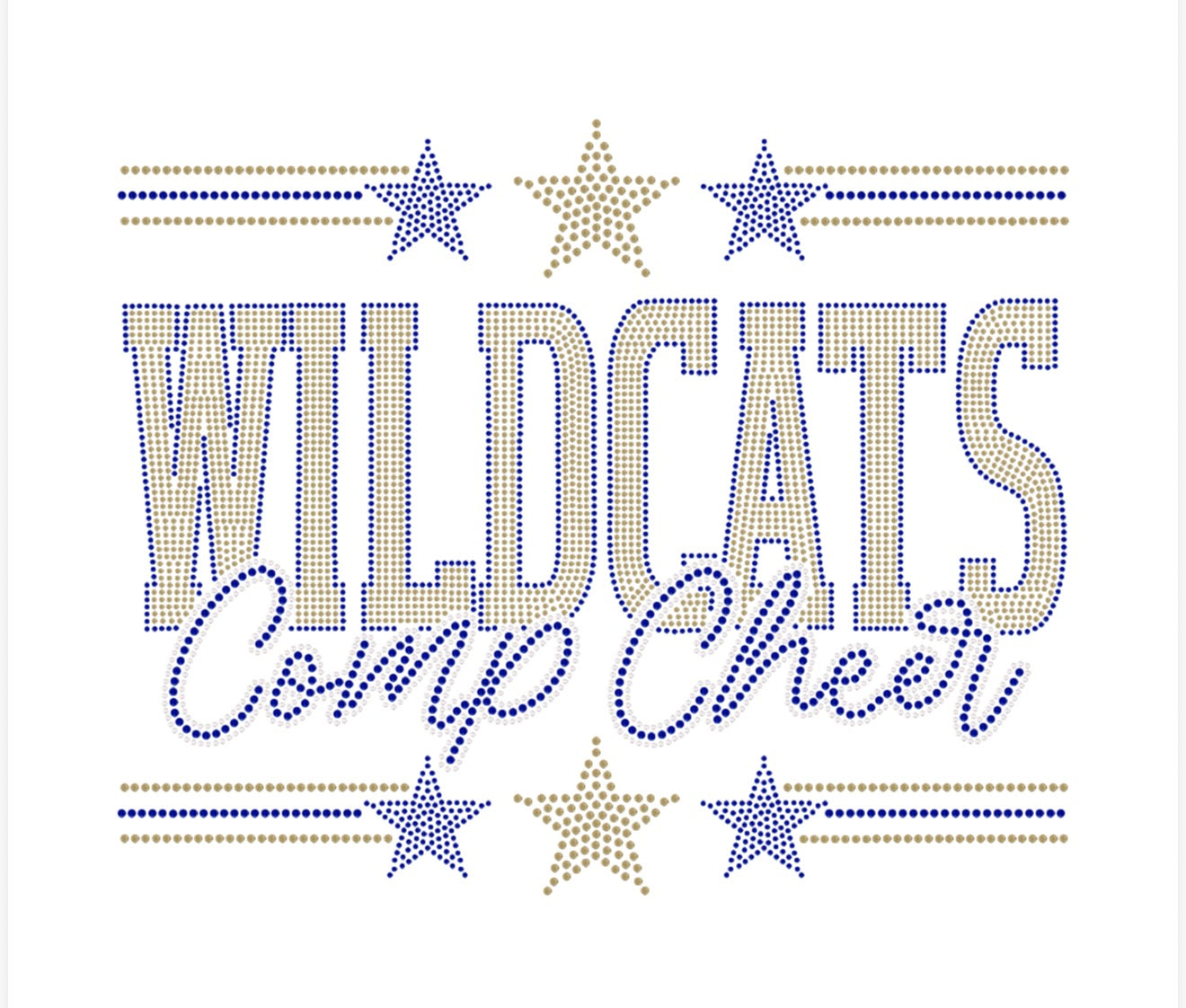 Wildcats Comp Cheer Tee