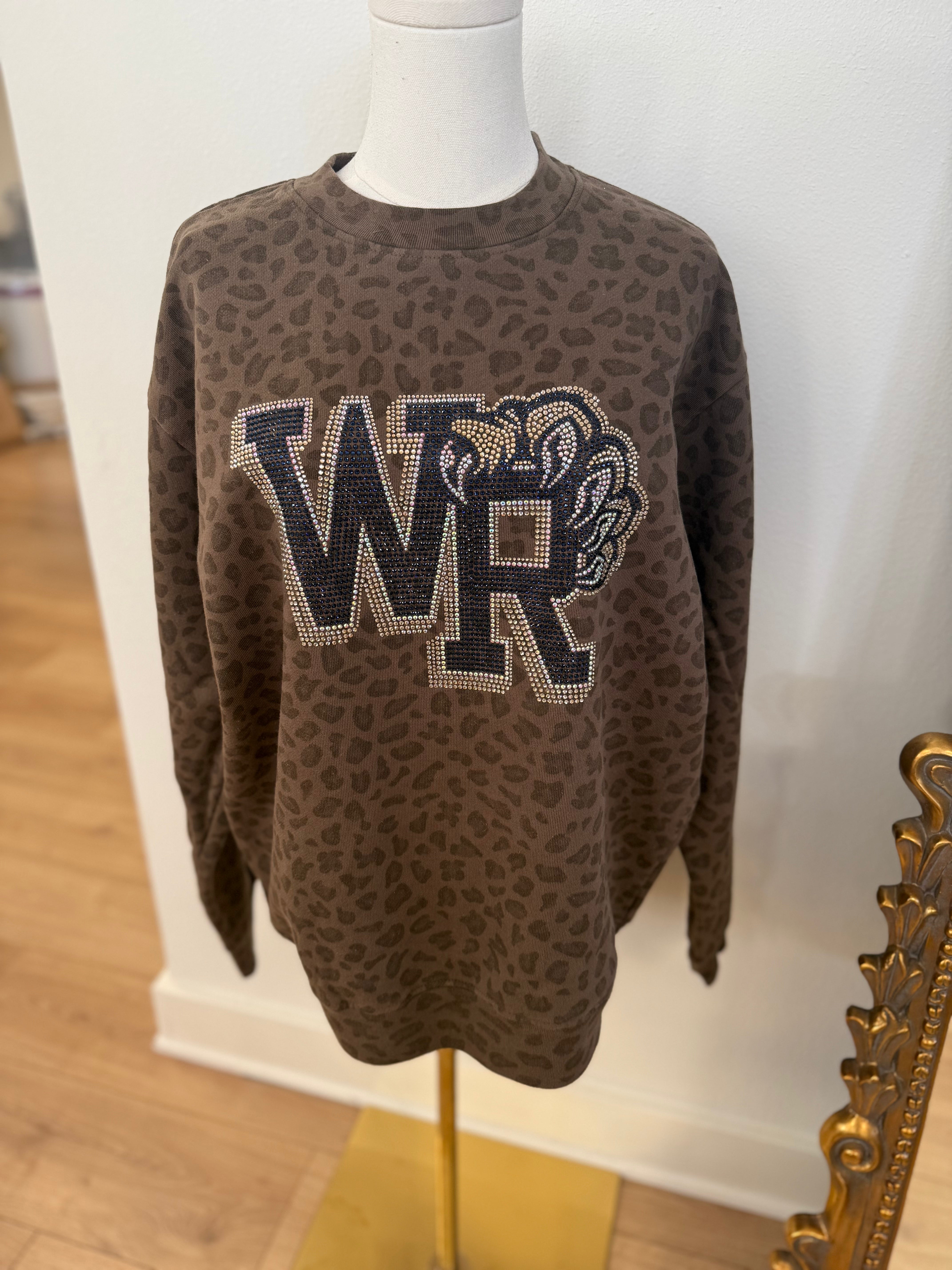 WR Logo Rhinestone Sweatshirt