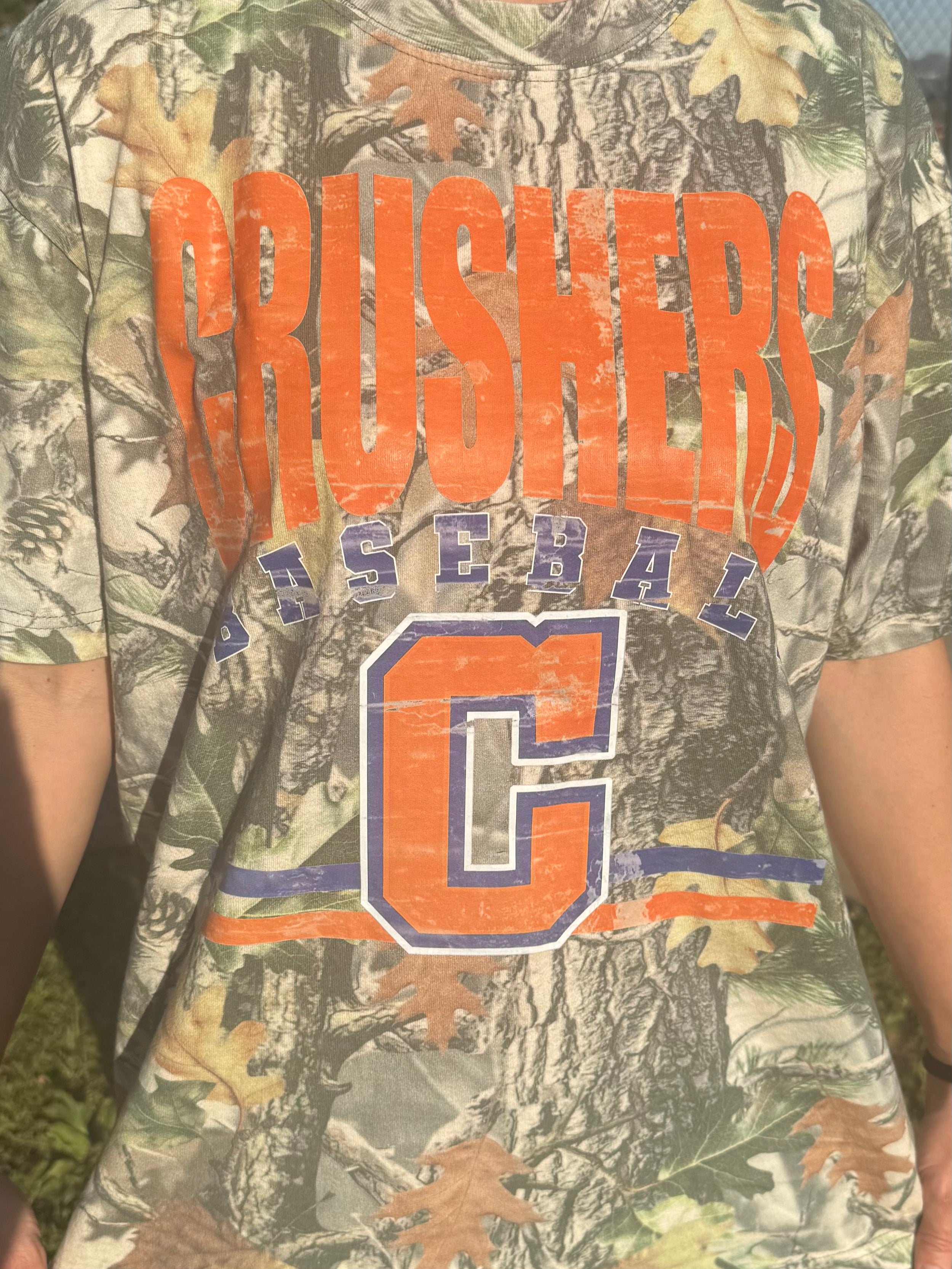 Crushers Distressed Oversized Tee