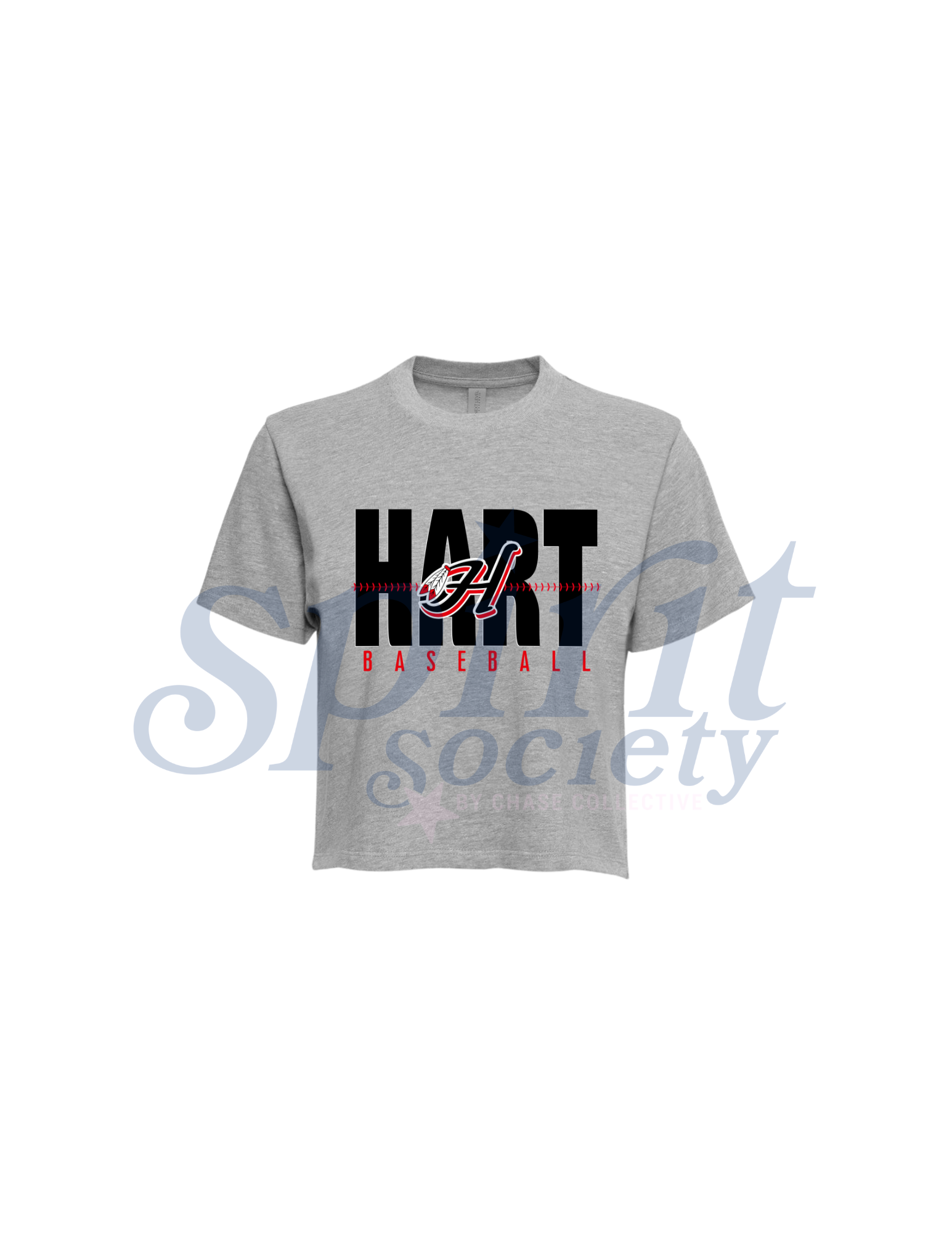 Hart Baseball Strike Boxy Crop Tee
