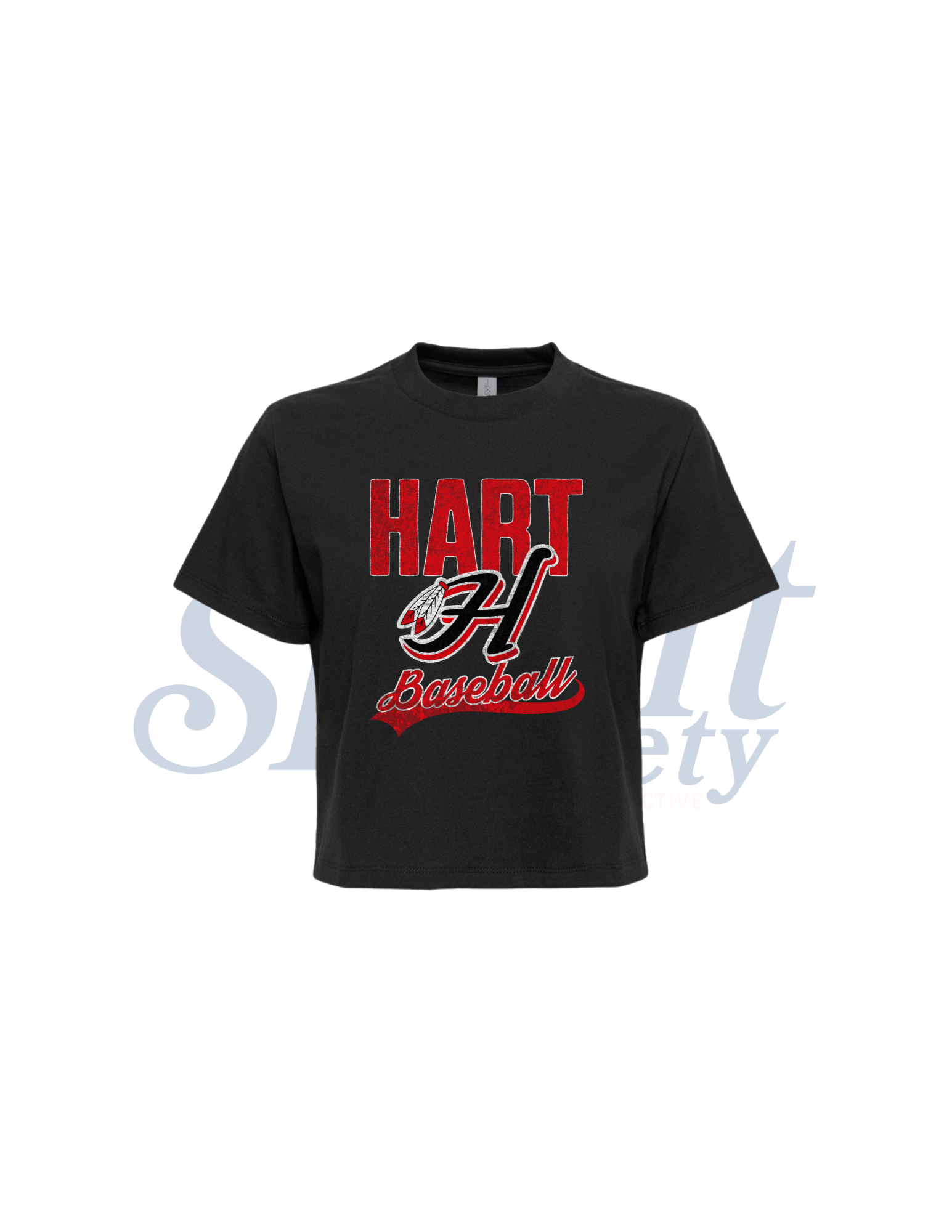 Hart Baseball Vintage Boxy Crop Tee