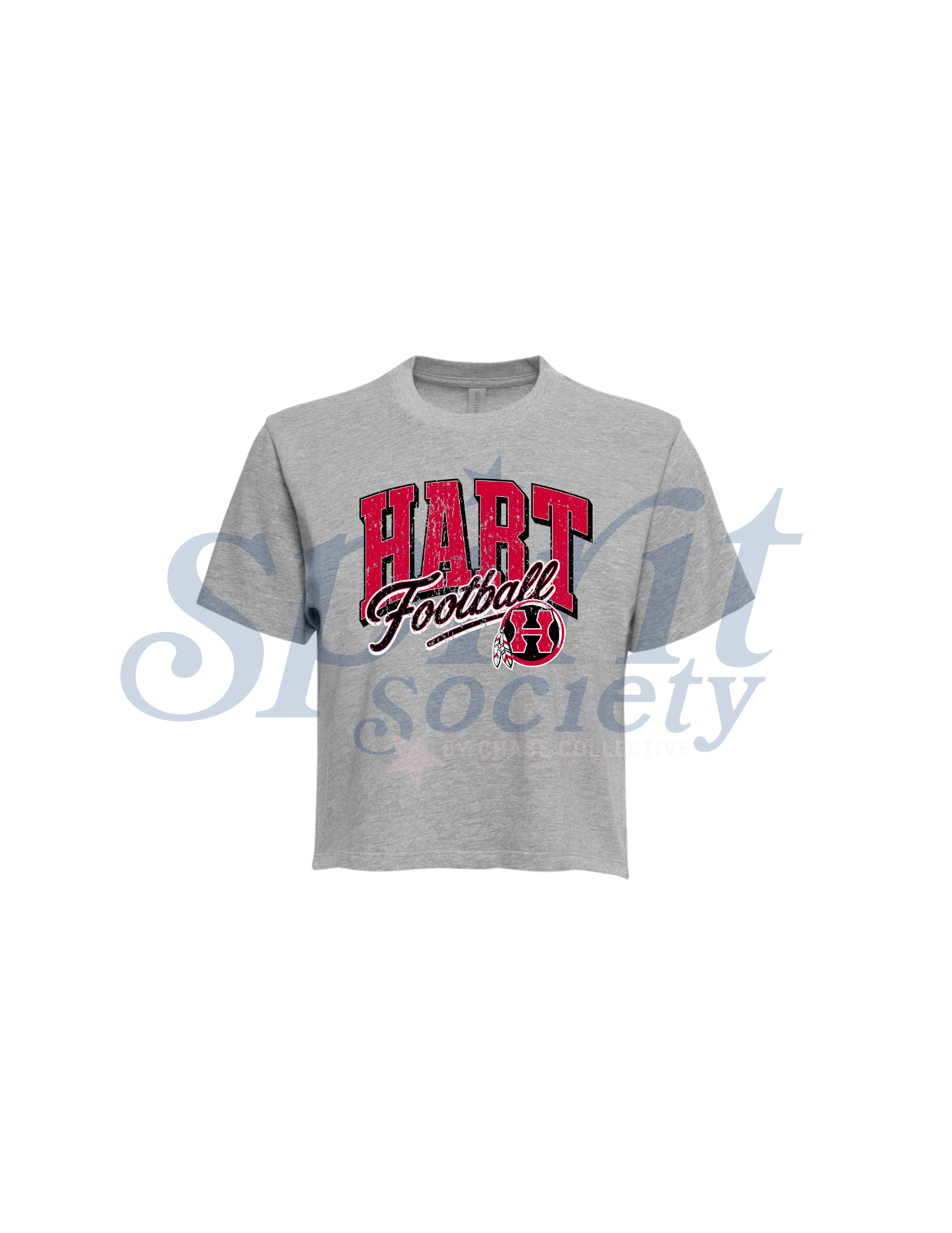 Hart Football Old School Boxy Crop Tee