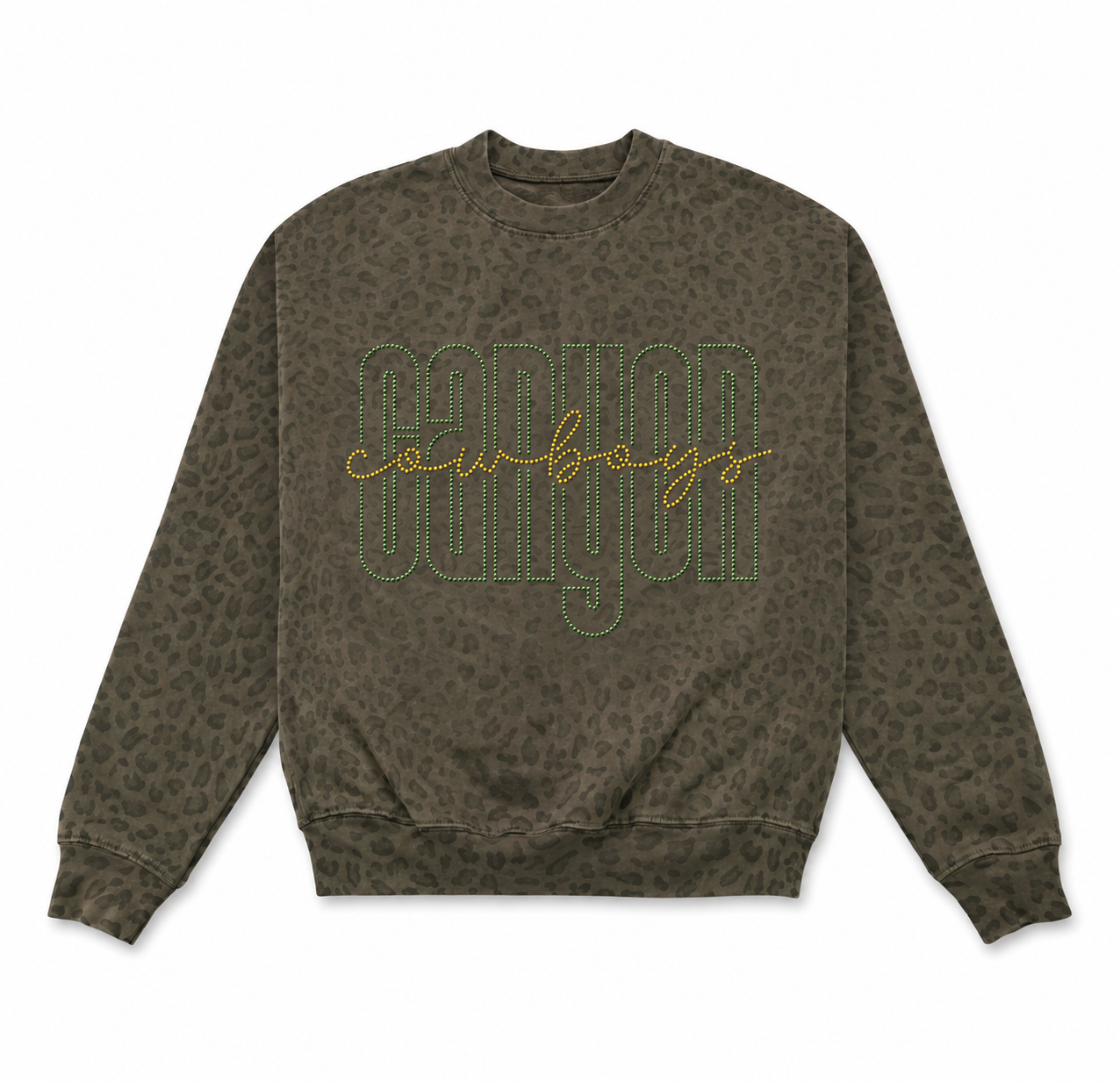 Canyon Cowboys Script Rhinestone Sweatshirt