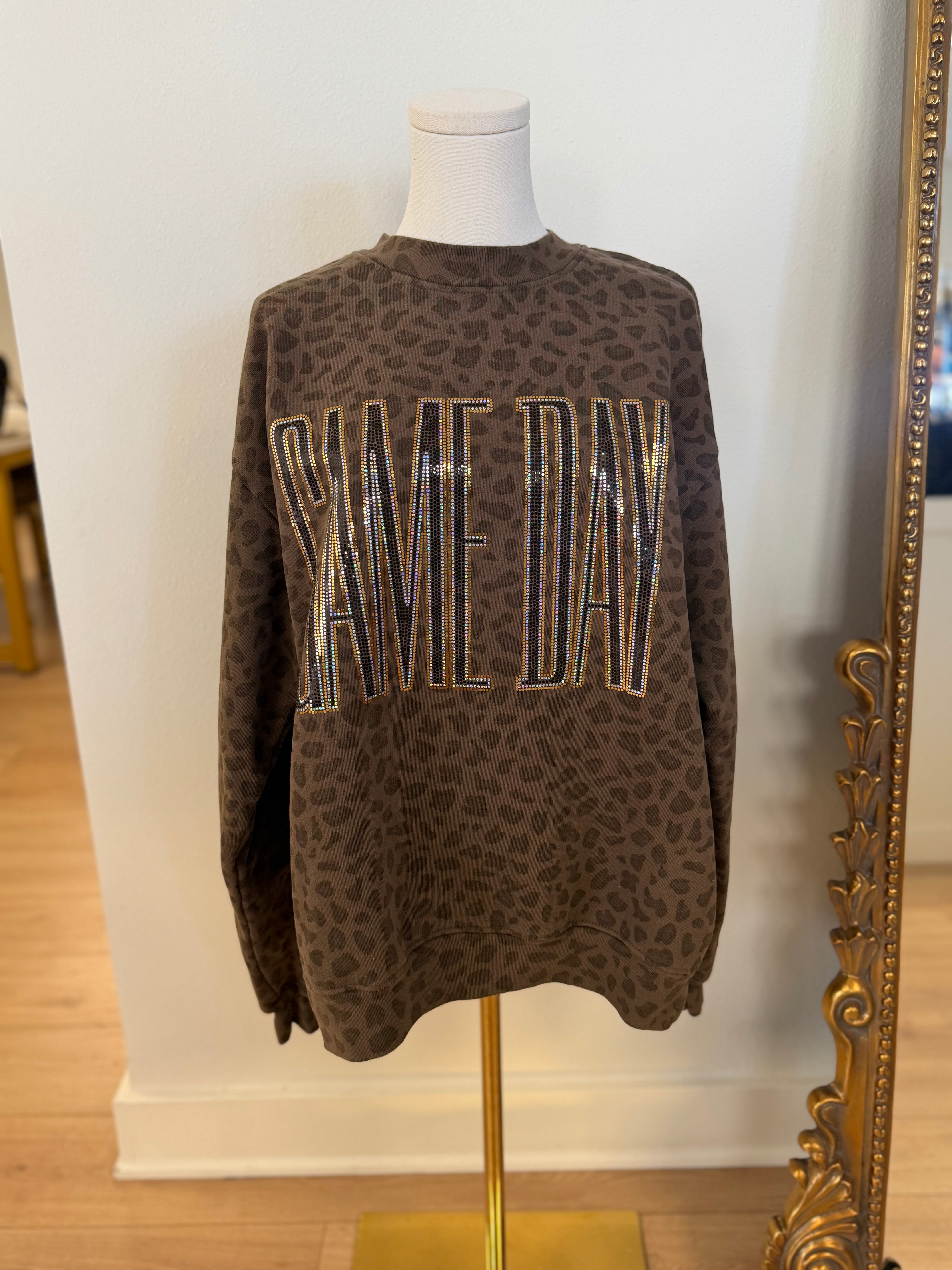Game Day Bling Sweatshirt