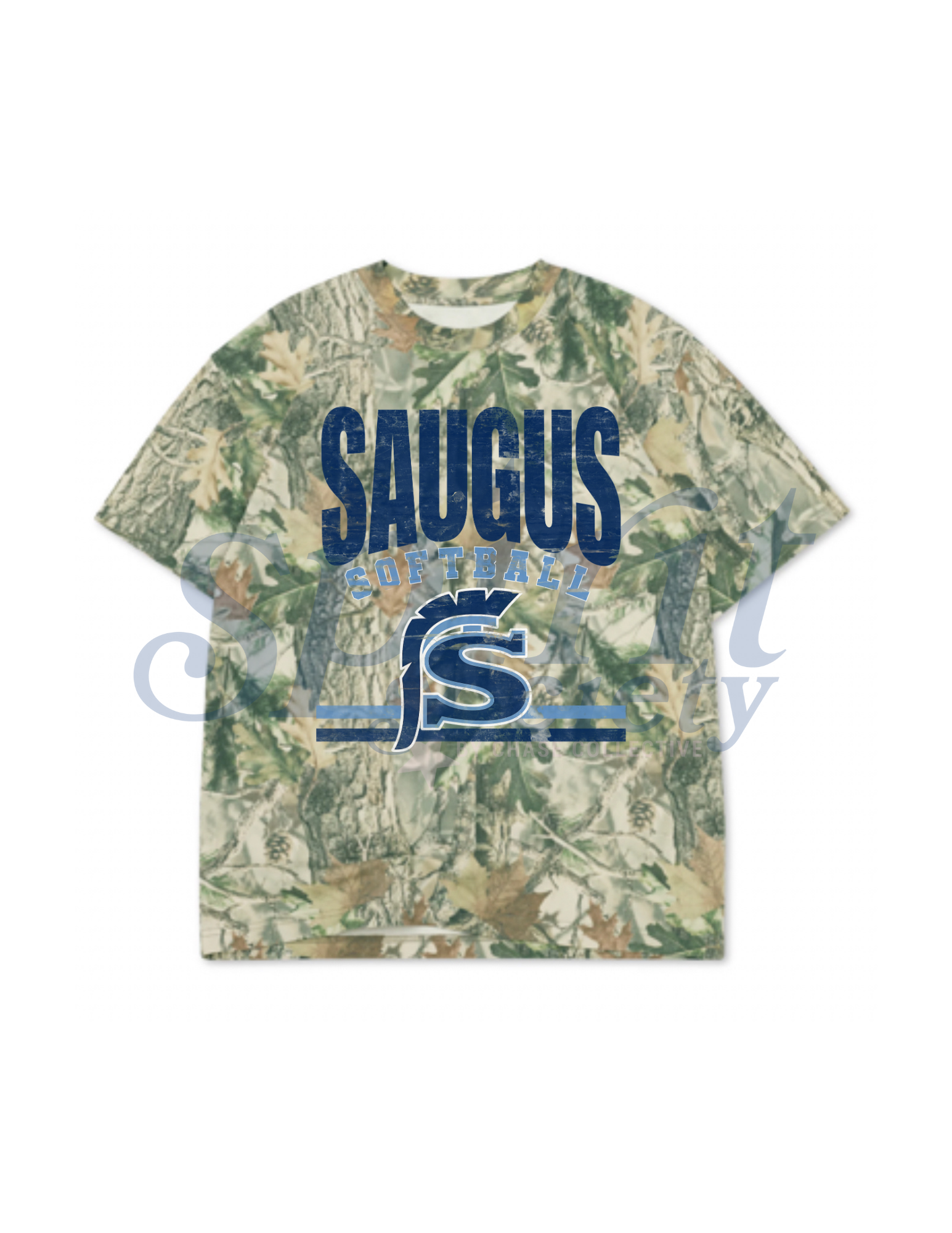 Saugus Distressed Oversized Tee