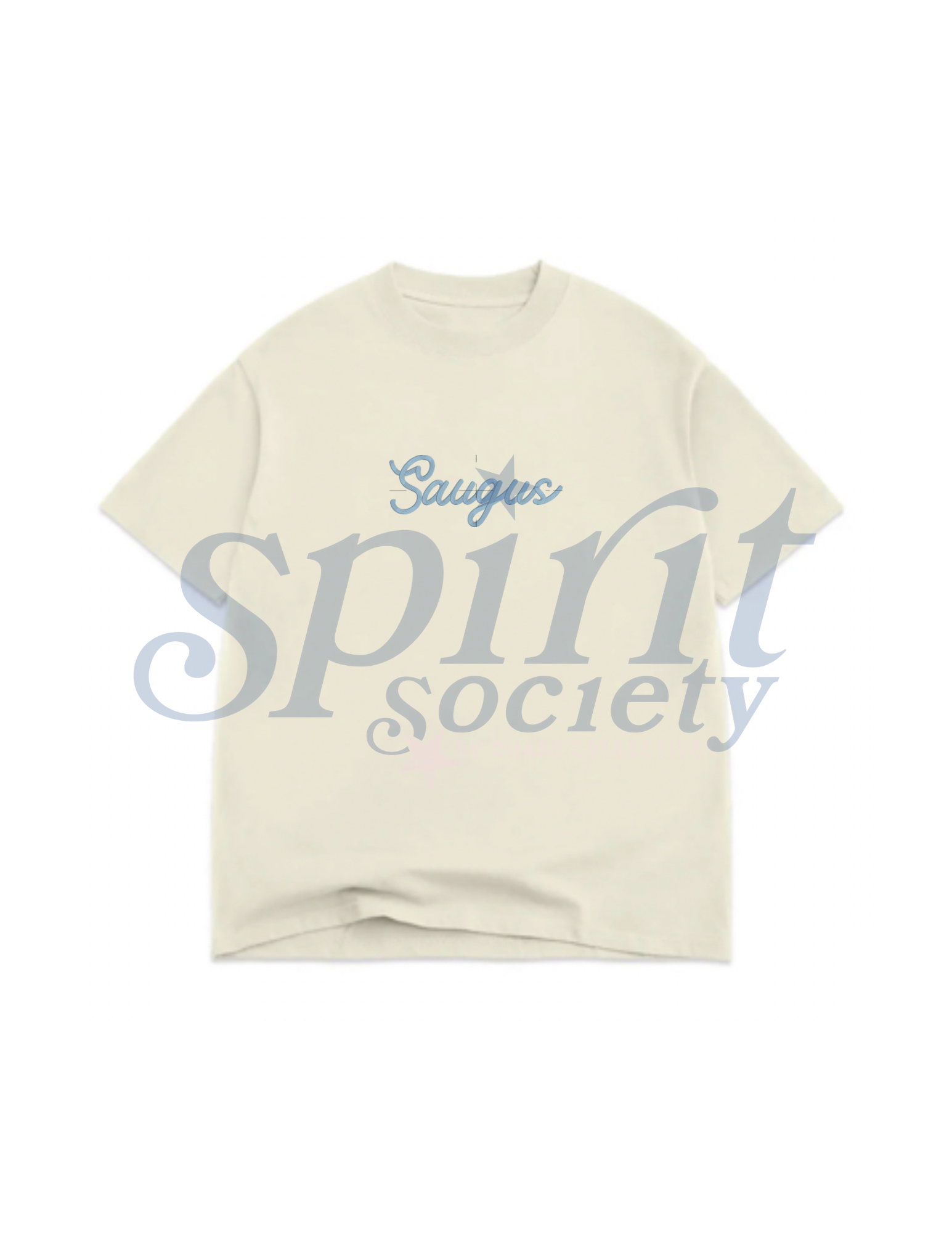 Saugus Puff Embroidery Oversized Tee