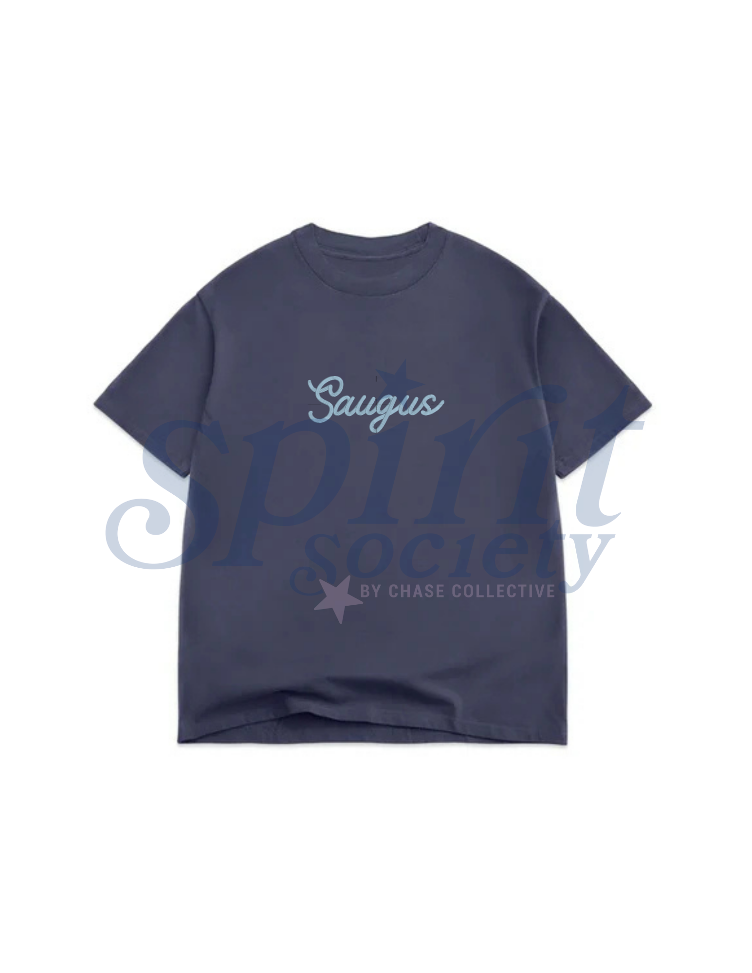 Saugus Puff Embroidery Oversized Tee