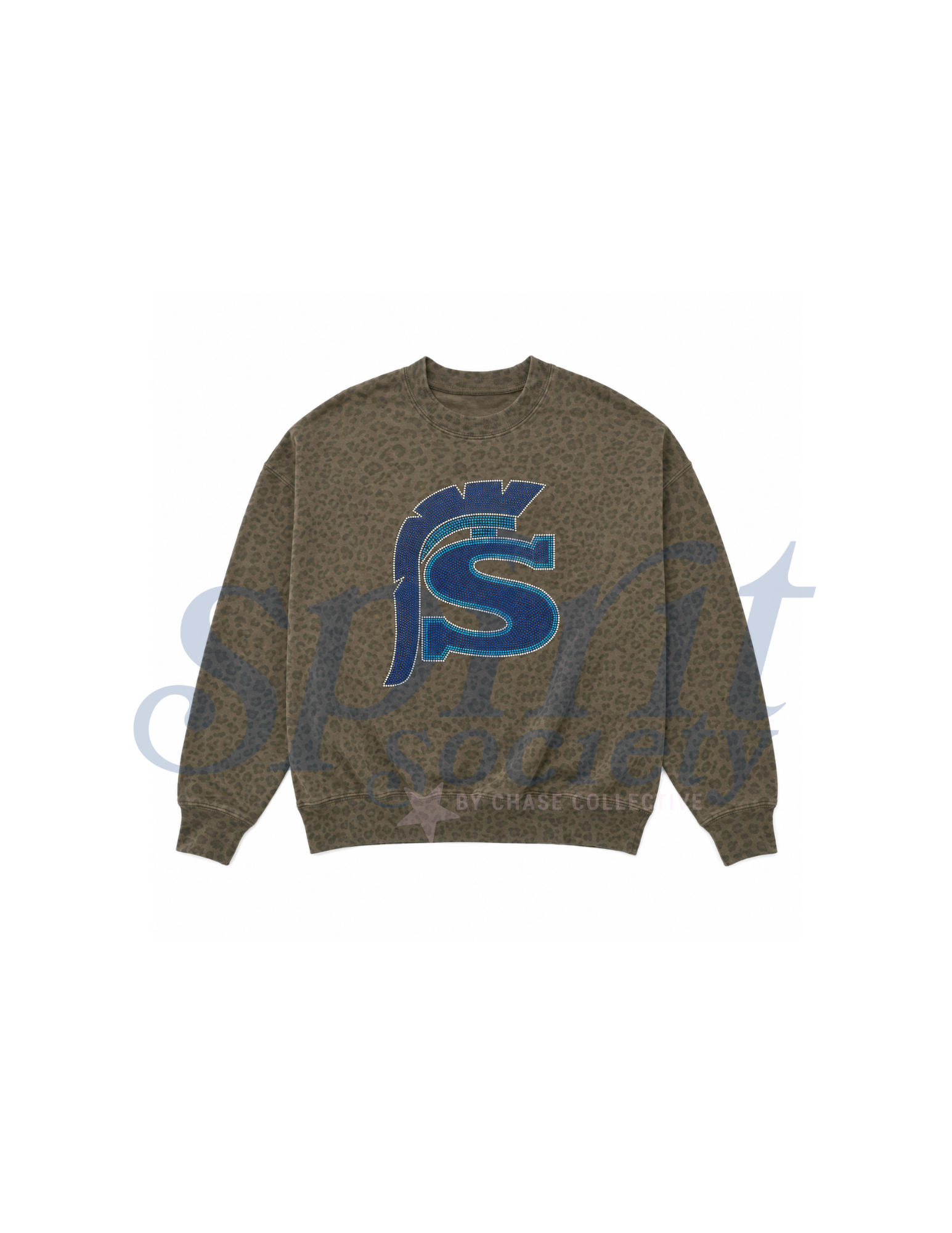 Saugus Logo Bling Sweatshirt