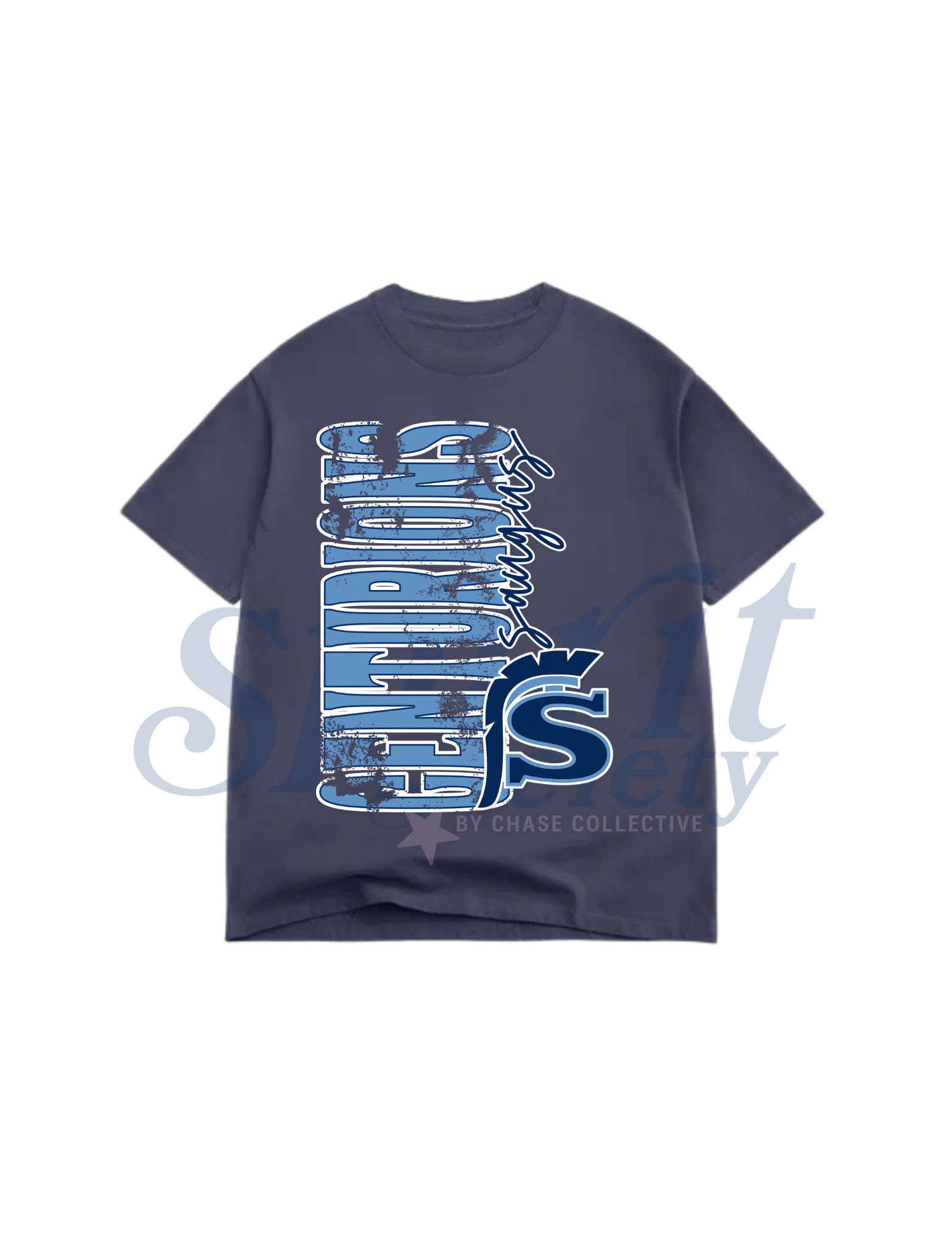 Saugus Vertical Oversized Tee