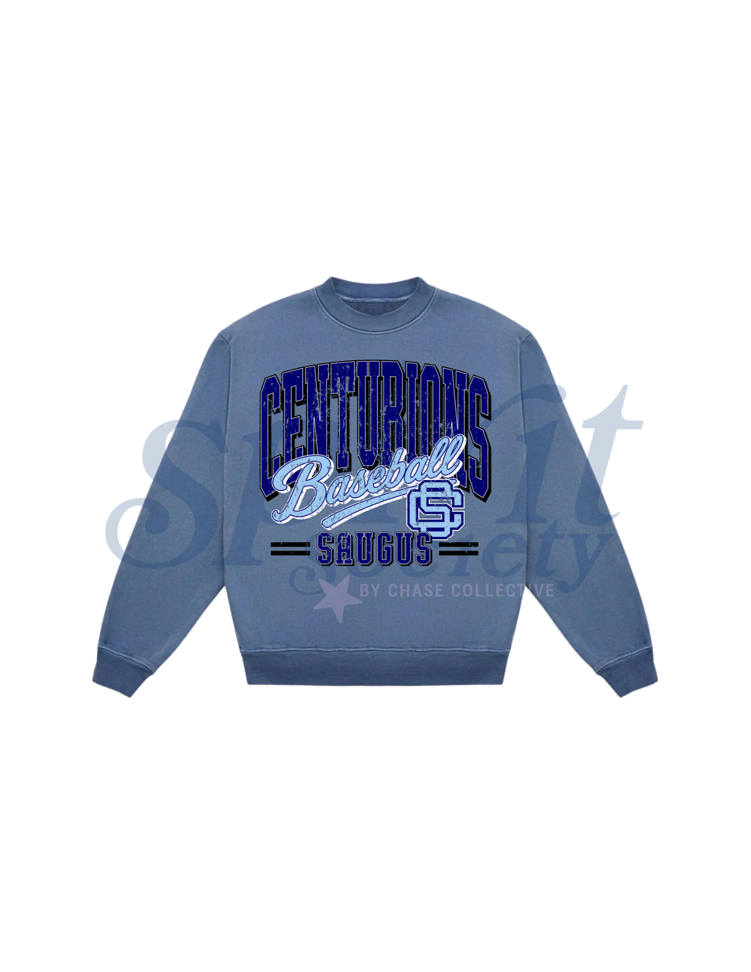 Saugus Baseball Old School Sweatshirt