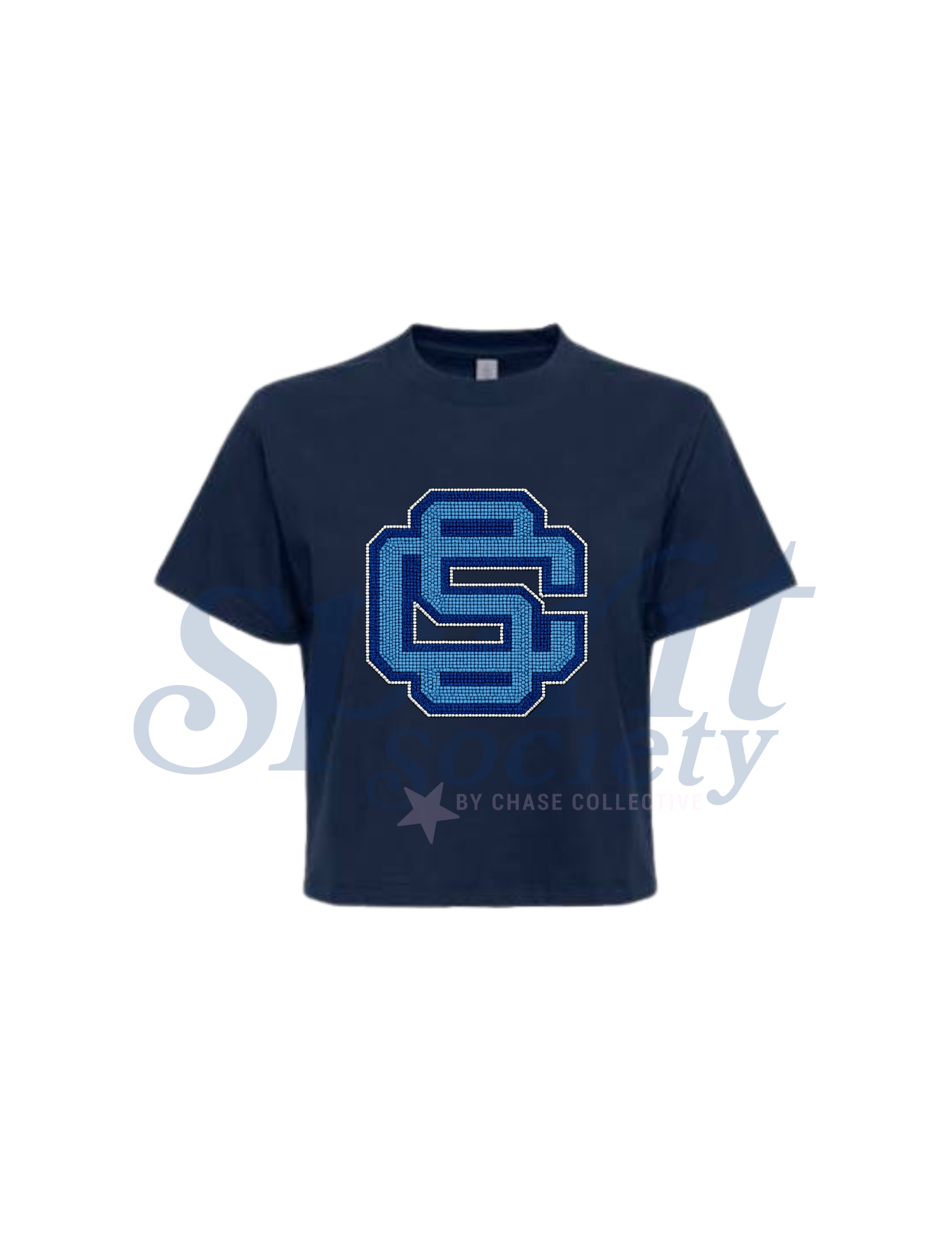 Cents Bling Boxy Crop Tee