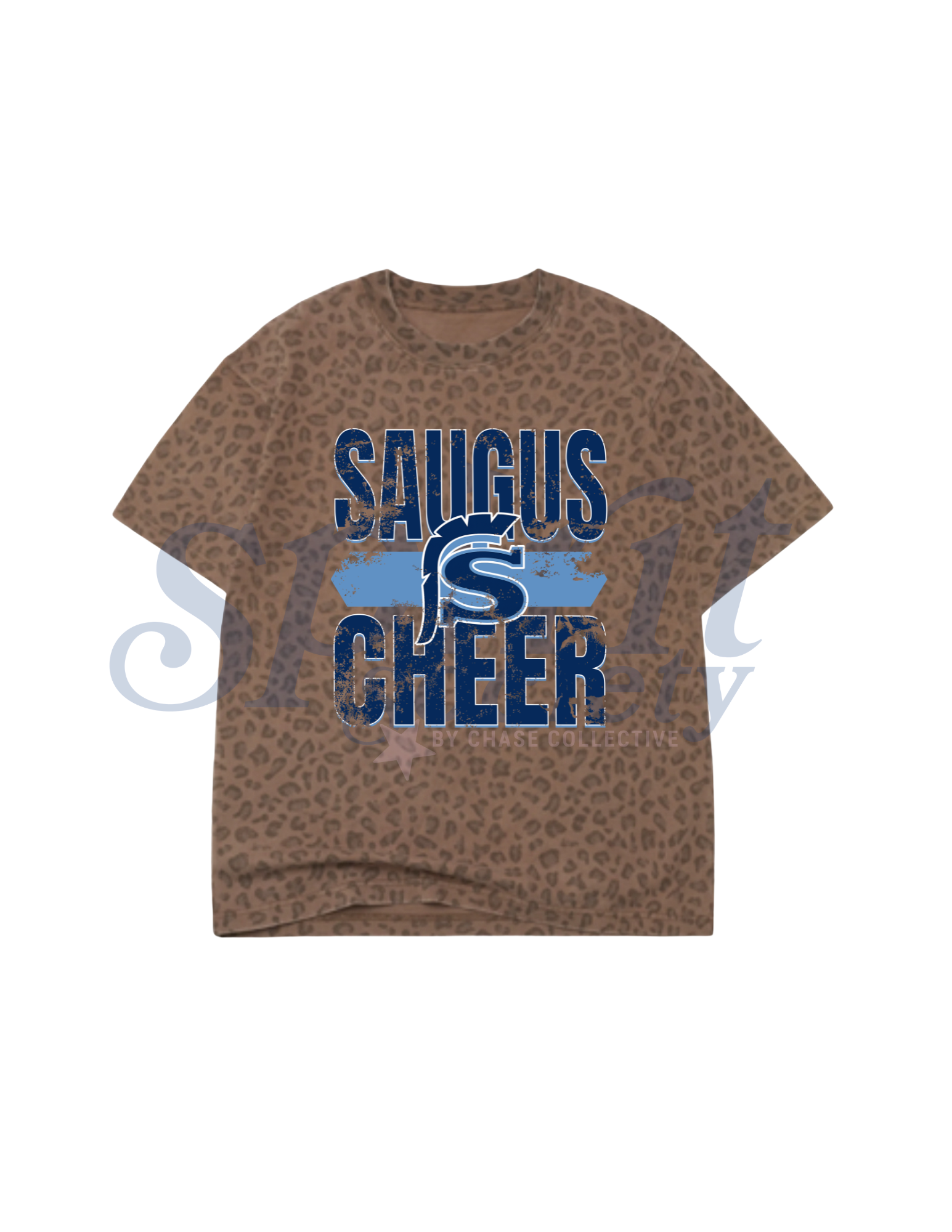 Saugus Cheer Tri Oversized Tee