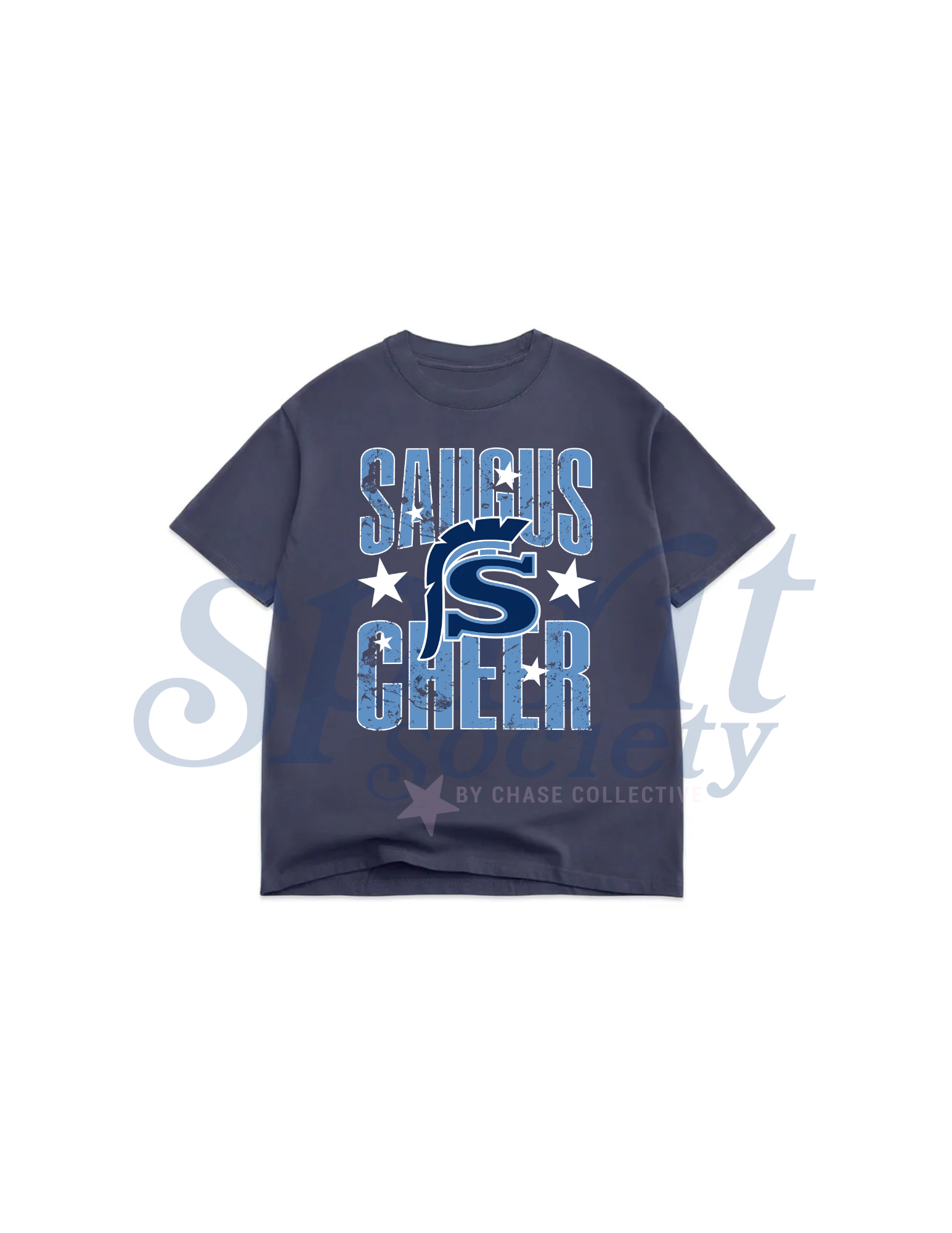 Saugus Cheer Star Oversized Tee