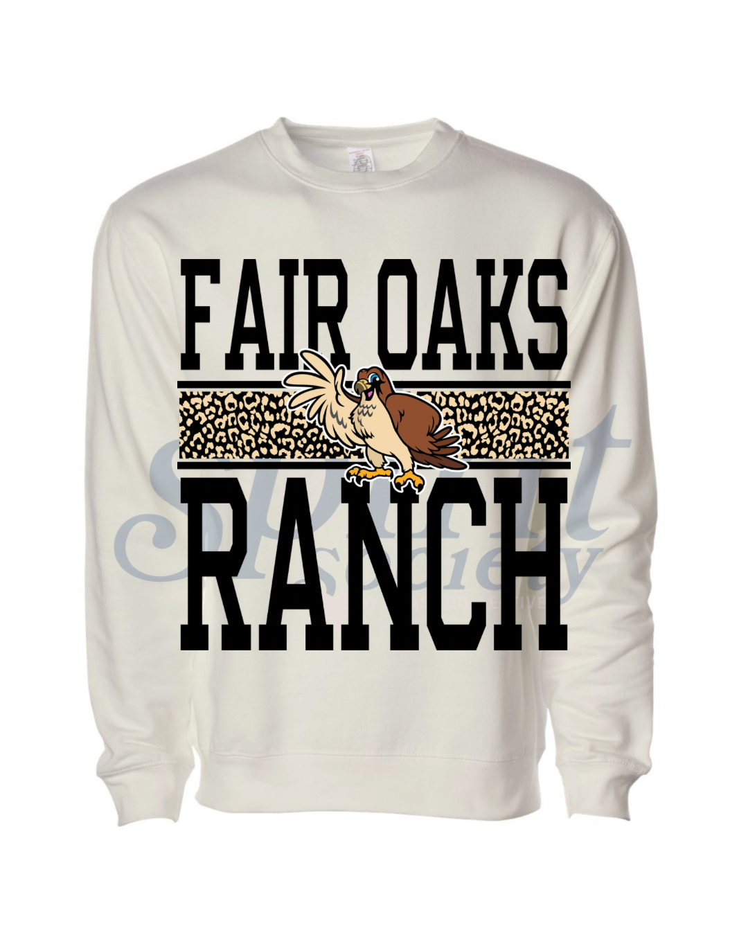 FOR Stacked Leopard Sweatshirt