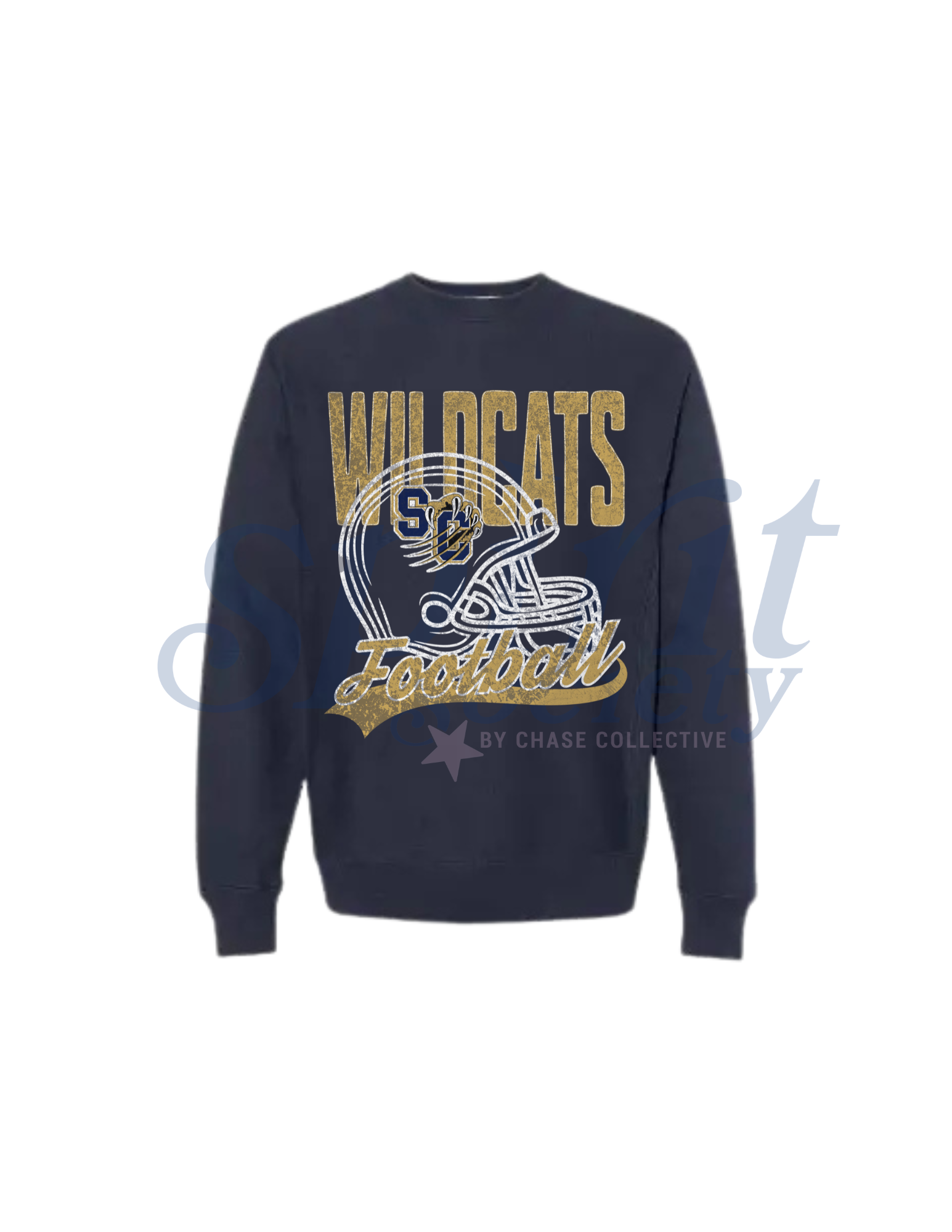 Wildcats Vintage Football Sweatshirt