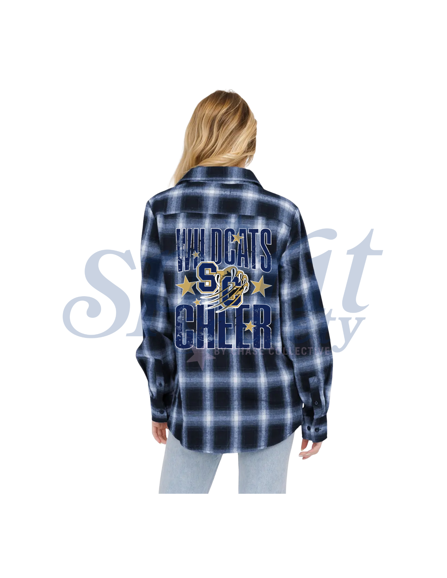 Wildcats Cheer Flannel