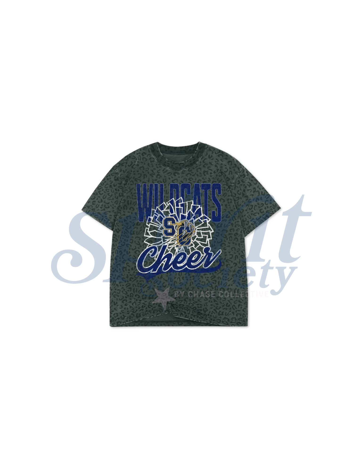Youth Wildcats Vintage Cheer Tee