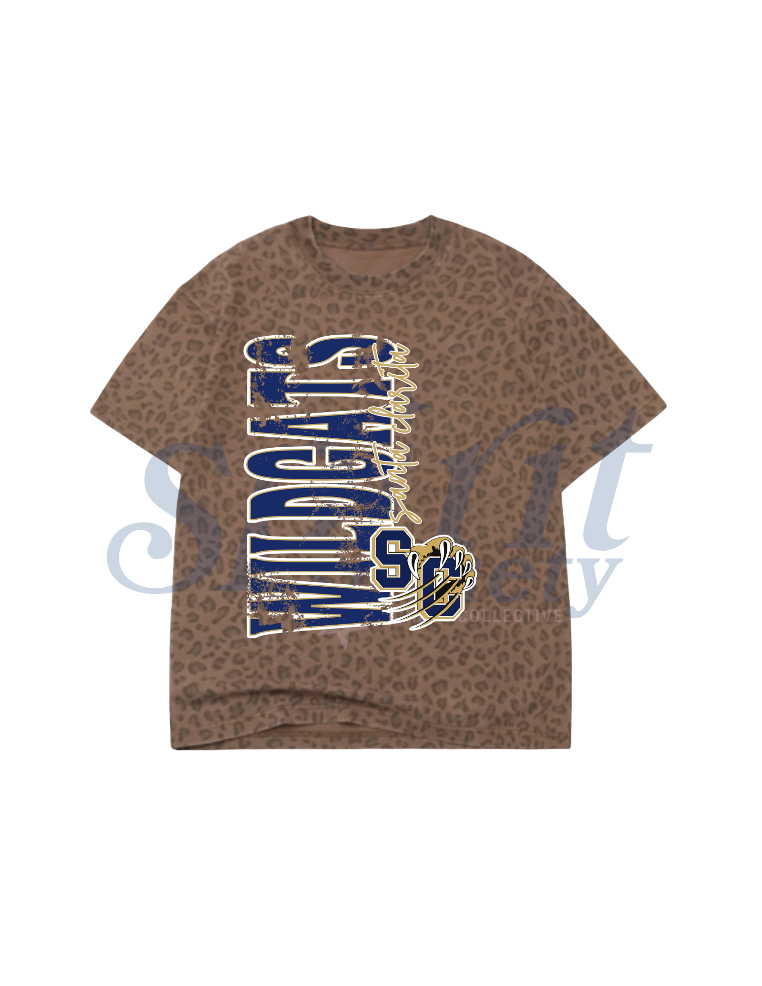 Wildcats Vertical Oversized Tee
